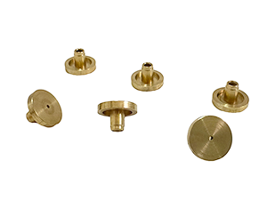 Copper air eye rivet