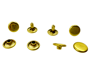  Gold Imitation Rivets Rapid Studs