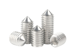 304 Stainless Steel Cone Point Grub Set Screw