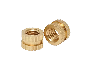 Industrial Straight Knurled Copper Nut